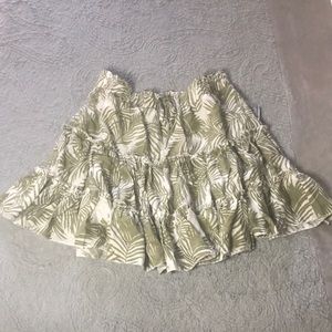 Summer print skirt